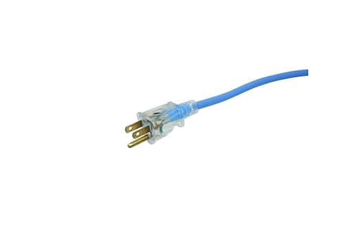 Southwire Coldflex Blue 100Ft 16 Gauge 3 Conductor Cold Weather Extension Cord
