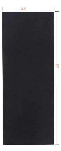24pcs Assorted Grit Sandpaper Variety Pack for Wood Metal, 12 Grits Wet/Dry Sanding 120-3000 Grit