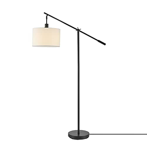 GLOBE Electric Novogratz x Harrington 65" Floor Lamp — Matte Black