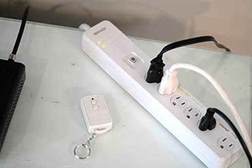 Energy Saving Surge Protector Power Strip for Remote Control