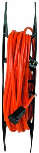 Woods Black Light Duty Cord Reel, Holds 100Ft 16/3 Cord