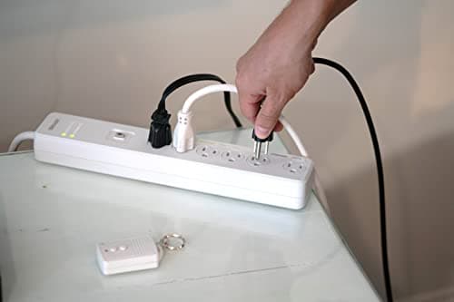 Energy Saving Surge Protector Power Strip for Remote Control