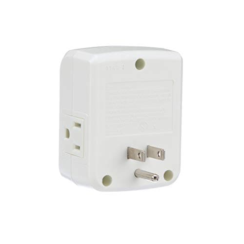 Digital Timer 2 Outlet 3C White, 1 Pack, As Shown in The Image