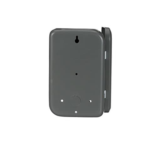 Durable Indoor 24-Hour Mechanical Timer Switch, 120V/40A DPST, BLACK