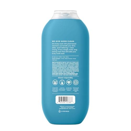 Method Men Glacier + Granite Body Wash, Paraben and Phthalate Free, 18 fl oz
