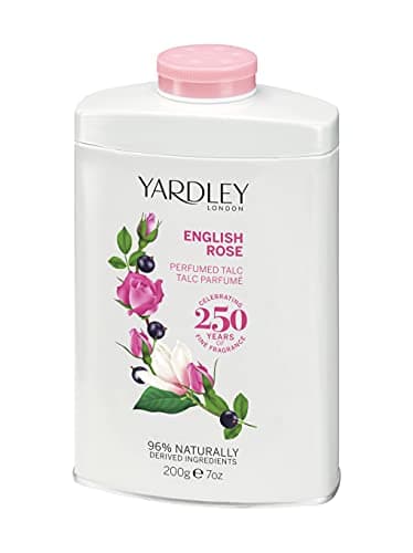 Yardley London Jasmine Perfumed Talcum Powder 250g Deodorizing — Rose