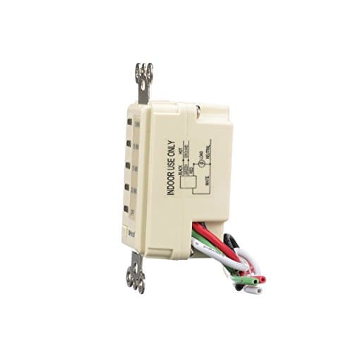 Compact 30-Minute Digital Countdown Timer for Light Almond Walls