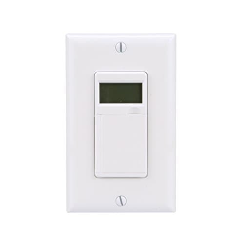 Simplified Product Title: Woods 59028WD In-Wall 7-Day Digital Timer; Light Almond — In-Wall Timer