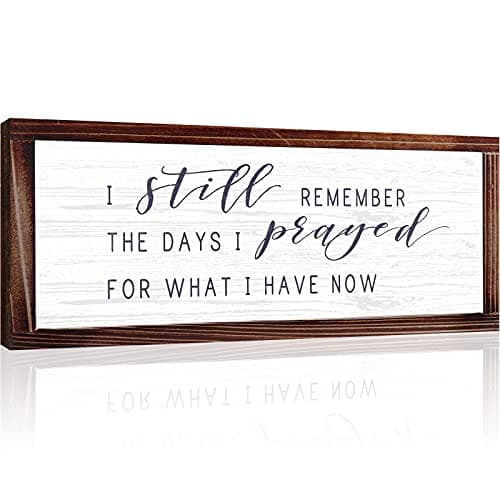 Rustic Wooden Sign for Home and Garden White Background