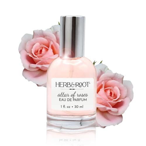 Rose and Sandalwood Perfume Oil for Women — Attar of Roses Eau de Parfum