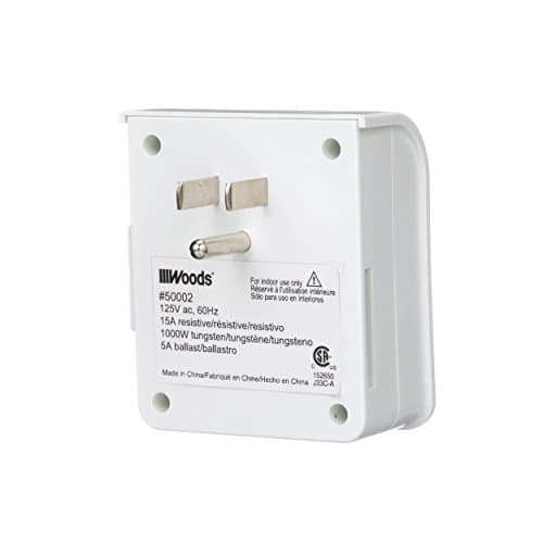 Coleman 7-Day Heavy Duty Indoor Mechanical Timer - White