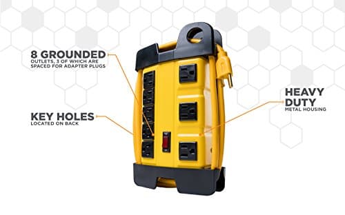 Compact Power Strip for Woods