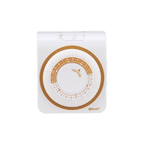 Mechanical Timer for Indoor 24-Hour Heavy Duty Use