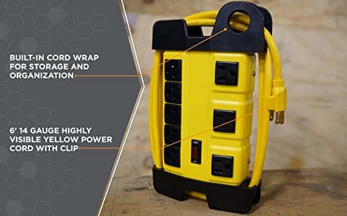 Compact Power Strip for Woods