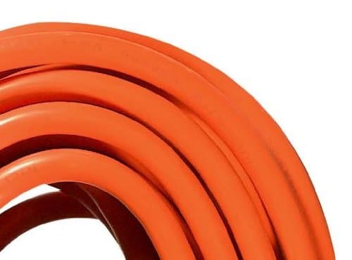 Outdoor Multi-Outlet Extension Cord for Outdoor Use; 50-Foot; Orange