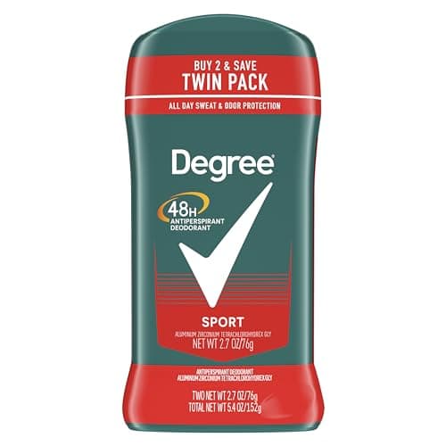 Degree Men Sport Antiperspirant Deodorant, 2-Pack, 48-Hour Protection