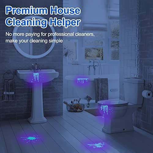 Vansky Black Light UV Flashlight for Pet Urine & Dry Stains On Carpets