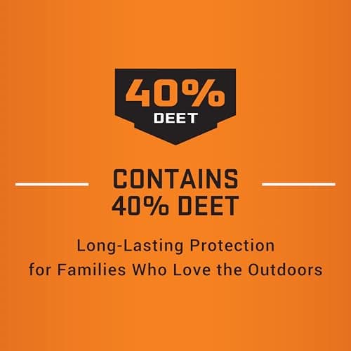 Sportsman Max Insect Repellent, 40% DEET, Mosquito & Tick Protection (6.5 fl oz)