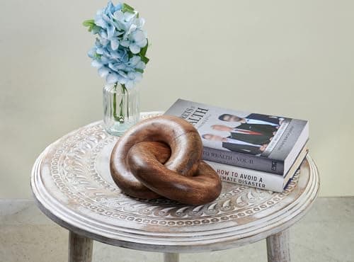 Rustic Wood Link Decorative Chain for Home Living Room