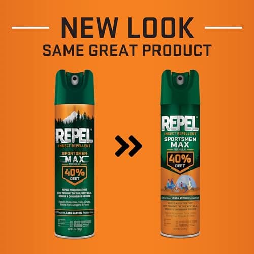 Sportsman Max Insect Repellent, 40% DEET, Mosquito & Tick Protection (6.5 fl oz)