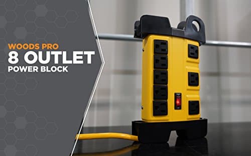 Compact Power Strip for Woods