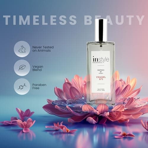 Chanel-Inspired Instyle Women’s Eau de Toilette | Vegan, 3.4 Fl Oz | Paraben Free