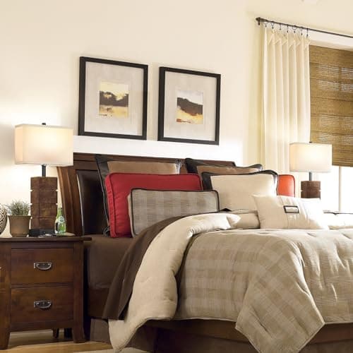 Farmhouse Table Lamps Set of 2 with 3 Color Temperatures