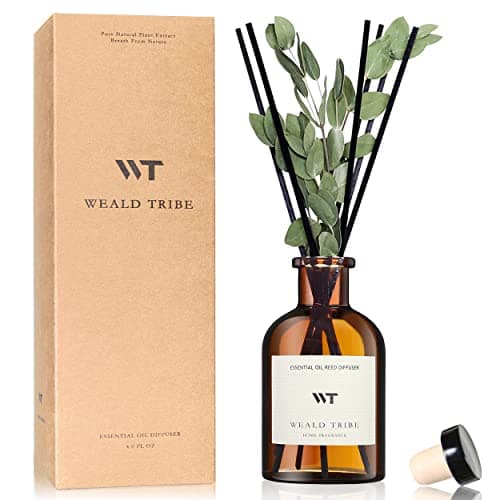 WEALD TRIBE Eucalyptus & Lavender Flower Reed Diffuser Set