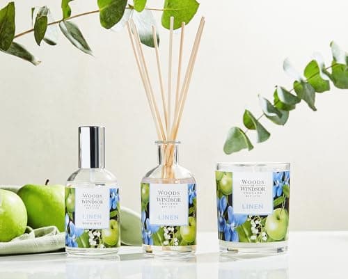 Refreshing Linen Room Spray with Apple and Lily Notes