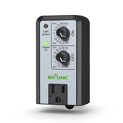 BN-LINK Dusk to Dawn Intermittent Timer for Hydroponics