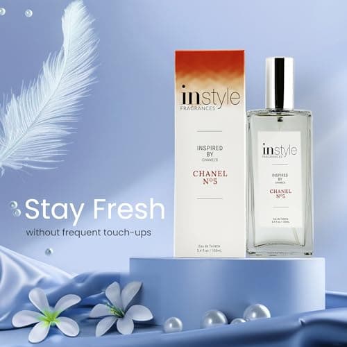 Chanel-Inspired Instyle Women’s Eau de Toilette | Vegan, 3.4 Fl Oz | Paraben Free