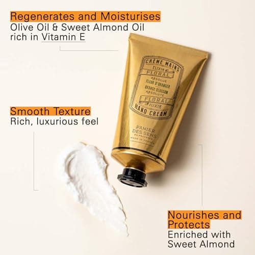 Panier des Sens Orange Blossom Hand Cream - Olive & Almond Oil, 2.5 fl oz