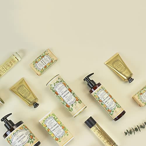 Panier des Sens Orange Blossom Foaming Body Wash - Moisturizing Soap with Glycerin & Olive Oil - 8.45 oz Vegan