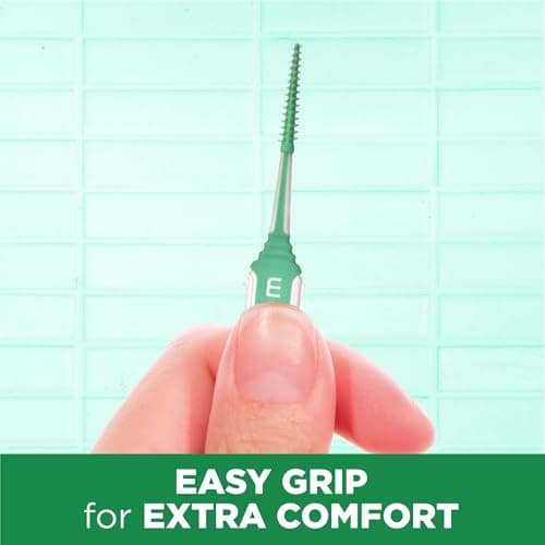 GUM Soft-Picks Comfort Flex Dentist-Recommended Teeth Cleaning Picks, 80 Count, Mint