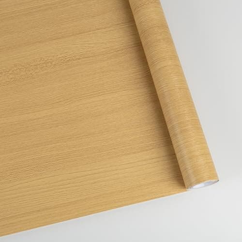 Abyssaly Light Wood Contact Paper for Kitchen Cabinets Shelf Drawer — Light Wood