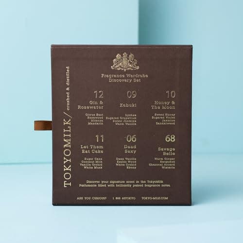 TOKYOMILK Women's Eau de Parfum Discovery Set, 6x 0.23 fl. oz. Miniatures