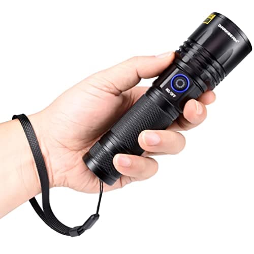 DARKBEAM USB-C Rechargeable 365nm Black Light Flashlight for Fluorescent Detection