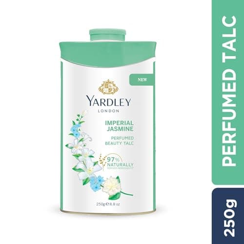 Yardley London Jasmine Perfumed Talcum Powder 250g Deodorizing