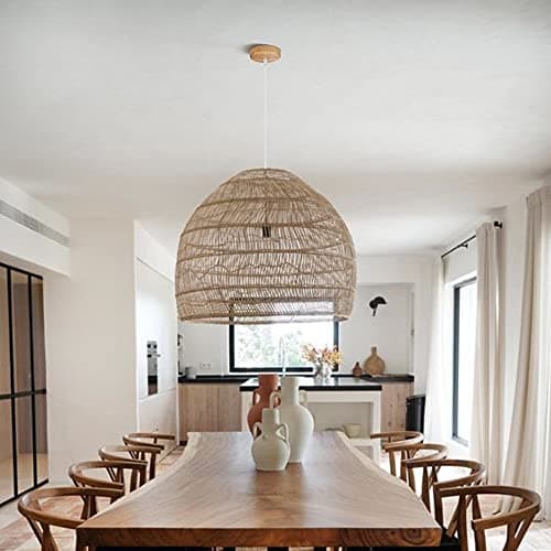 Arturesthome Natural Wood Ceiling Canopy Kit for Pendant Lights
