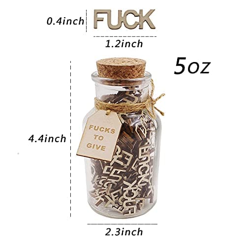 5oz Fuck Jar: Bad Mood Vent, Funny Gift for Friends