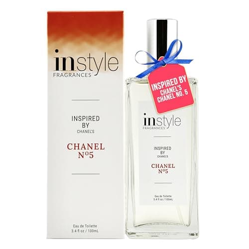 Chanel-Inspired Instyle Women’s Eau de Toilette | Vegan, 3.4 Fl Oz | Paraben Free