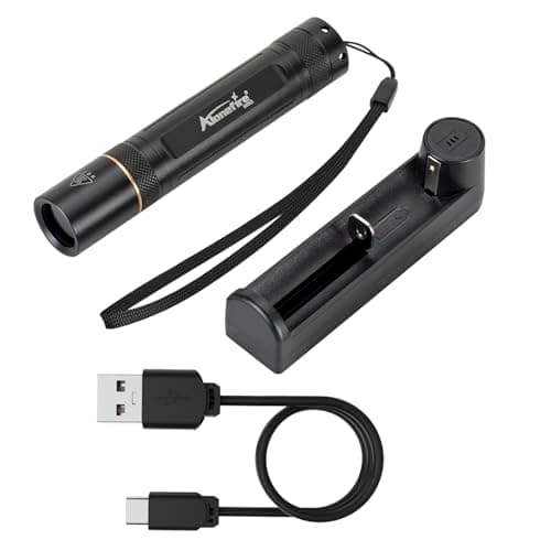 ALONEFIRE SV003 10W 365nm UV Flashlight for Pet Urine Detection & More Black Light