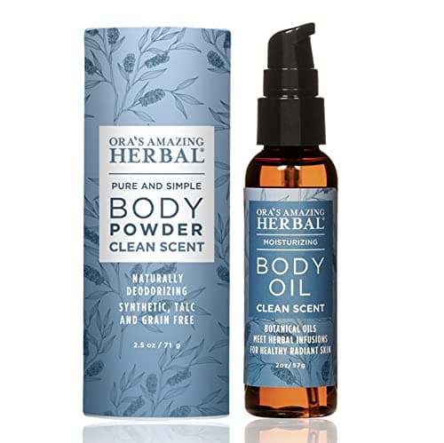 Talc Free Body Powder, Grounding Scent, Lavender & Vetiver, 2.5 oz — Body Powder & Body Oil