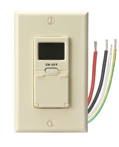 Simplified Product Title: Woods 59028WD In-Wall 7-Day Digital Timer; Light Almond