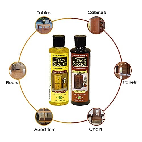 Trade Secret Scratch Concealer for Wood Furniture Defects