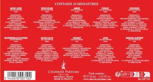 Luxurious 10 Eaux de Parfum - Made in Provence, France