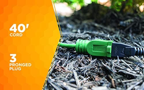 Woods 40ft 16-Gauge Outdoor Extension Cord, SJTW, Green