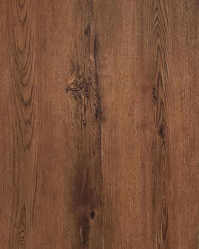 GloryTik Light Brown Wood Grain Peel and Stick Wallpaper — Red Brown