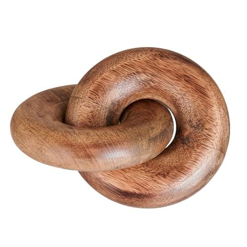 Rustic Wood Link Decorative Chain for Home Living Room
