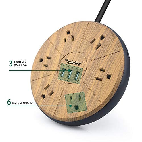 Power Strip Surge Protector for Home, Office, and Dorm